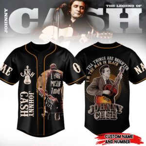 Johnny Cash Baseball Jersey For Men Women And Kids Gift for Fans
