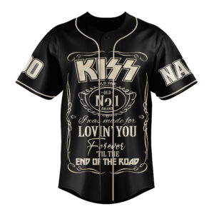 Kiss Baseball Jersey For Men Women And Kids Gift for Fans 3