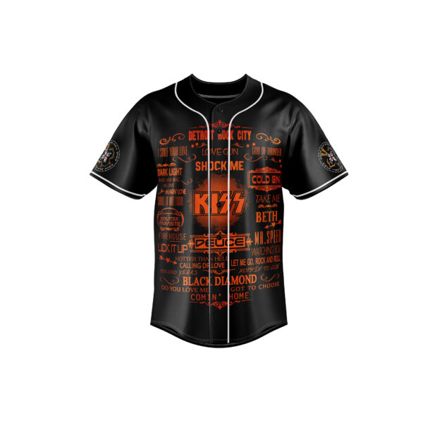Kiss Baseball Jersey For Men Women And Kids Gift for Fans