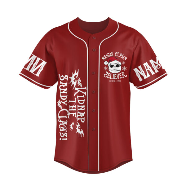 Kidnap the Sandy Claws Baseball Jersey For Men Women And Kids Gift for Fans