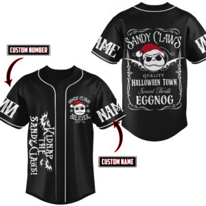 Kidnap the Sandy Claws Baseball Jersey For Men Women And Kids Gift for Fans 1