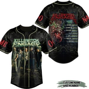 Killswitch Engage Baseball Jersey For Men Women And Kids Gift for Fans
