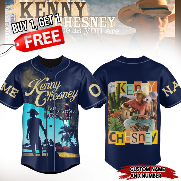 Kenny Chesney Baseball Jersey For Men Women And Kids Gift for Fans