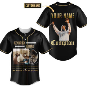 Kendrick Lamar Baseball Jersey For Men Women And Kids Gift for Fans