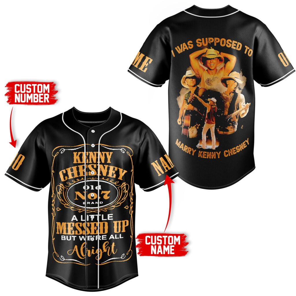Kenny Chesney Baseball Jersey For Men Women And Kids Gift for Fans Kenny Chesney Baseball Jersey For Men Women And Kids Gift for Fans