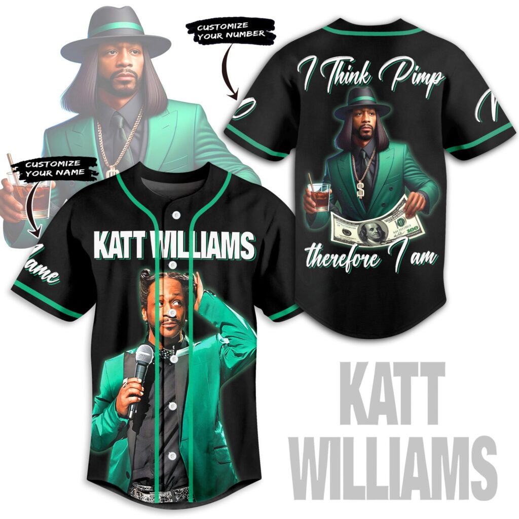 Katt Williams Baseball Jersey For Men Women And Kids Gift for Fans Katt Williams Baseball Jersey For Men Women And Kids Gift for Fans