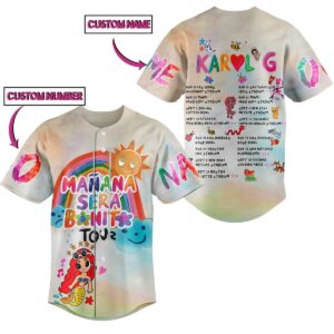 Karol G Baseball Jersey For Men Women And Kids Gift for Fans