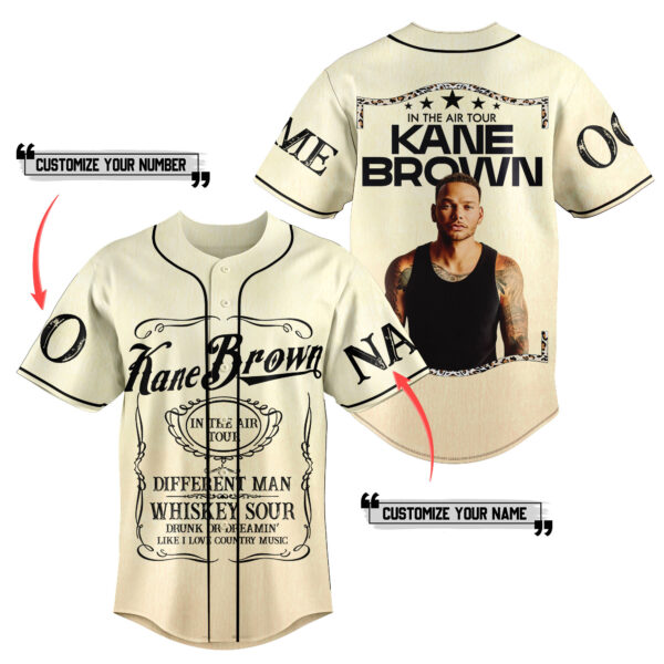 Kane Brown Baseball Jersey For Men Women And Kids Gift for Fans