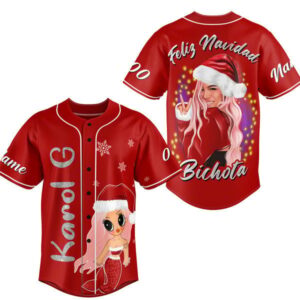 Karol G Baseball Jersey For Men Women And Kids Gift for Fans