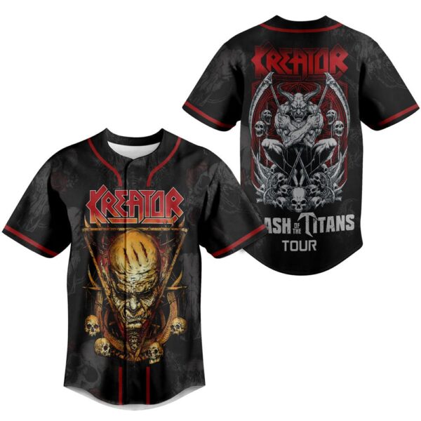 Kreator Baseball Jersey For Men Women And Kids Gift for Fans