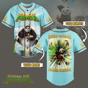 Kung Fu Panda Baseball Jersey For Men Women And Kids Gift for Fans
