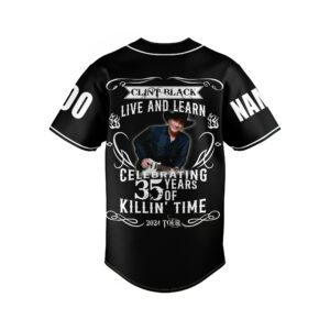 Clint Black Baseball Jersey For Men Women And Kids Gift for Fans 1