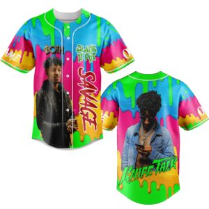 Knife Talk Gift for Fans Savage Baseball Jersey For Men Women And Kids Gift for Fans