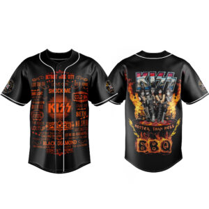 Kiss Baseball Jersey For Men Women And Kids Gift for Fans