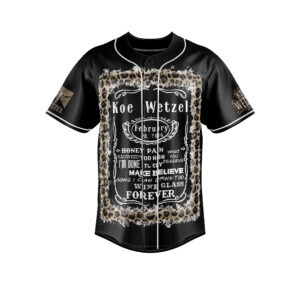 Koe Wetzel Baseball Jersey For Men Women And Kids Gift for Fans 1