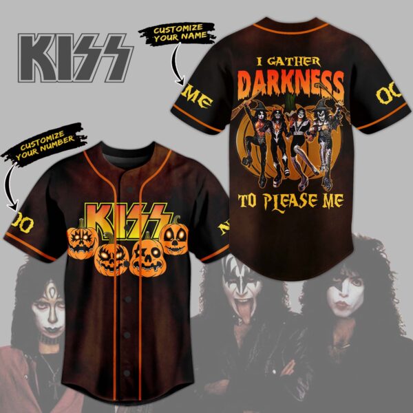 Kiss Rock Band Baseball Jersey For Men Women And Kids Gift for Fans