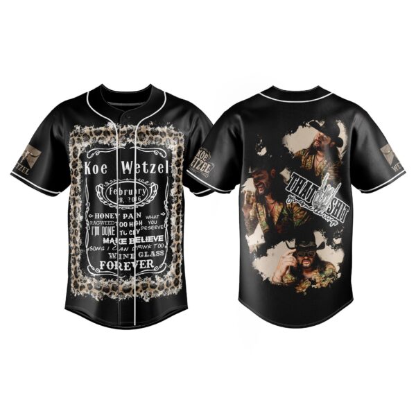 Koe Wetzel Baseball Jersey For Men Women And Kids Gift for Fans