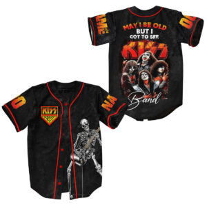Kiss Baseball Jersey For Men Women And Kids Gift for Fans