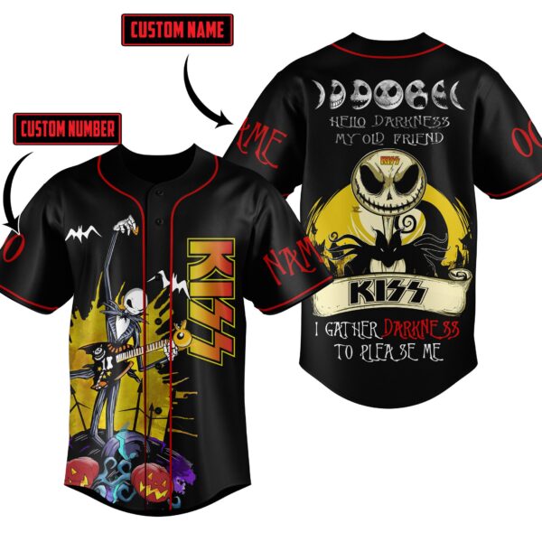 Kiss Baseball Jersey For Men Women And Kids Gift for Fans