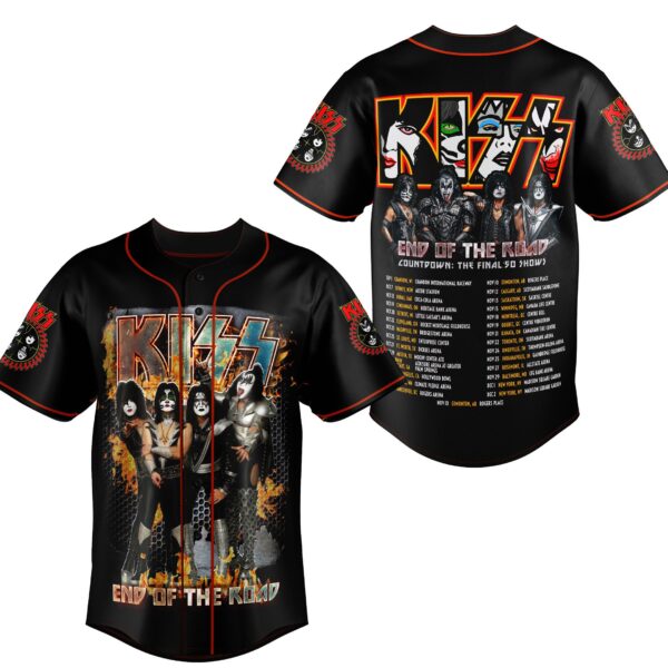 Kiss Baseball Jersey For Men Women And Kids Gift for Fans