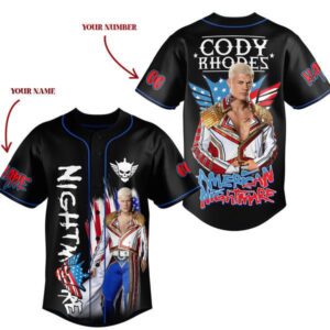 Cody Rhodes Baseball Jersey For Men Women And Kids Gift for Fans
