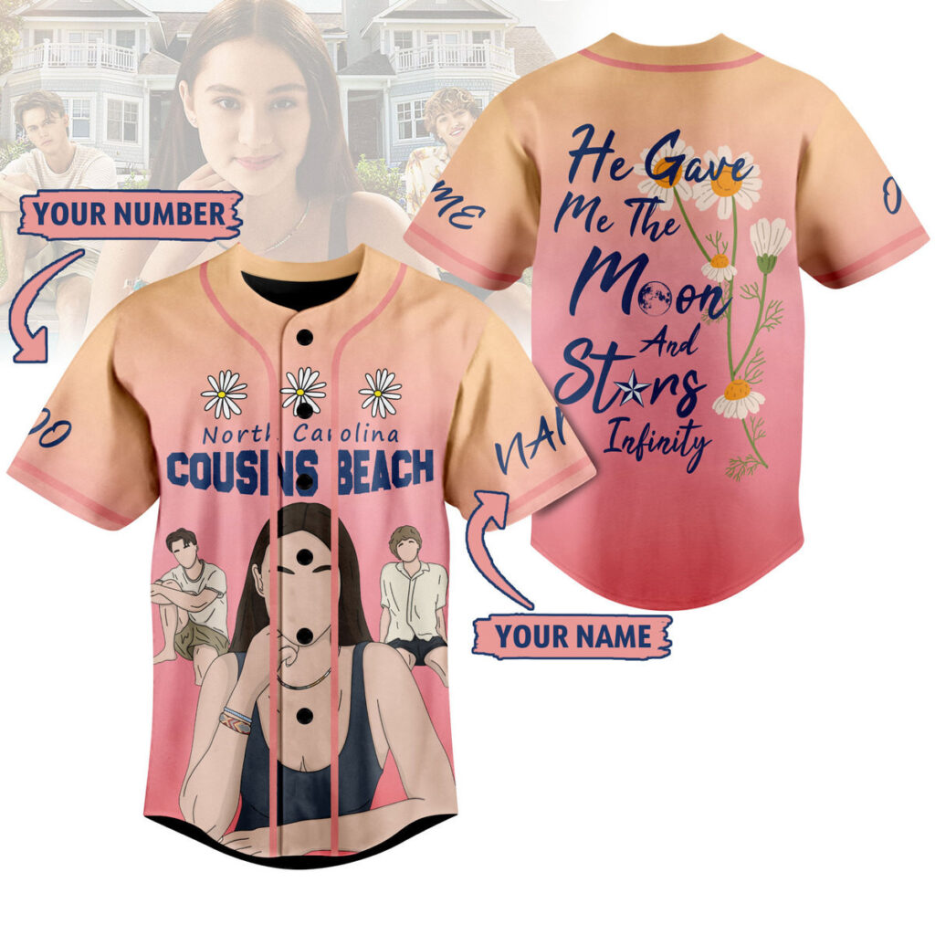 Cousins Beach Baseball Jersey For Men Women And Kids Gift for Fans Cousins Beach Baseball Jersey For Men Women And Kids Gift for Fans