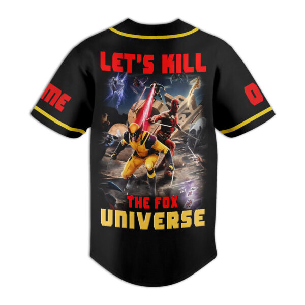 Deadpool & Wolverine Baseball Jersey For Men Women And Kids Gift for Fans