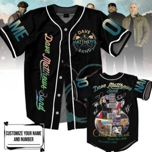 Dave Matthews Band Baseball Jersey For Men Women And Kids Gift for Fans
