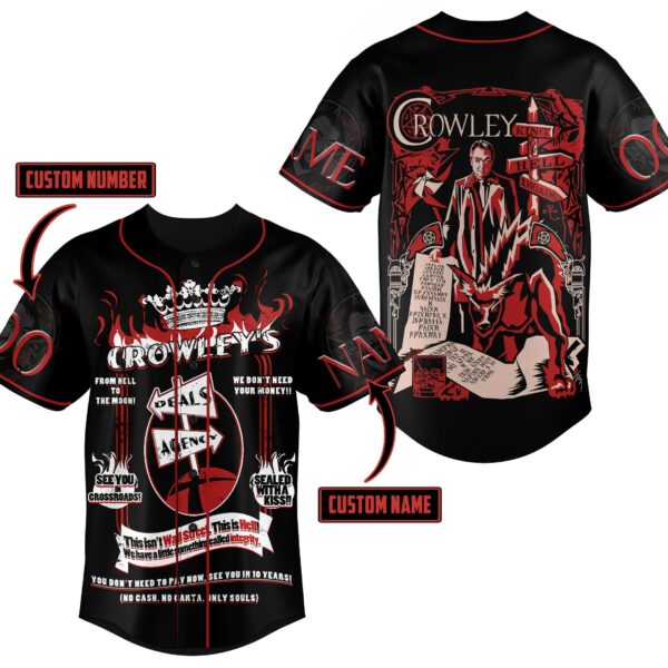 Crowley Baseball Jersey For Men Women And Kids Gift for Fans