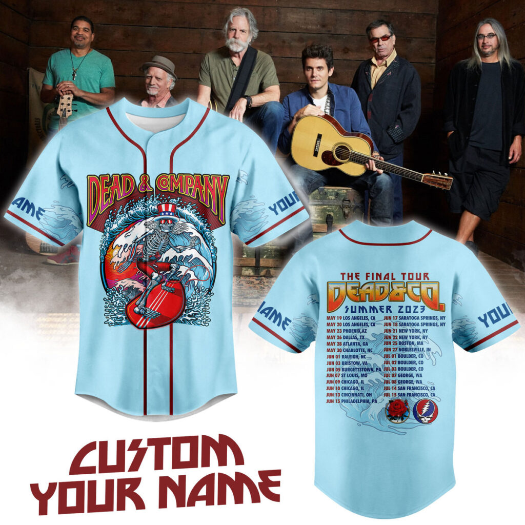 Dead & Company Baseball Jersey For Men Women And Kids Gift for Fans Dead & Company Baseball Jersey For Men Women And Kids Gift for Fans