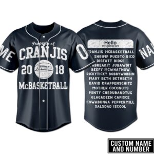 Cranjis Mc Basketball Baseball Jersey For Men Women And Kids Gift for Fans 1