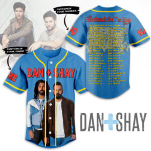 Dan Shay Baseball Jersey For Men Women And Kids Gift for Fans