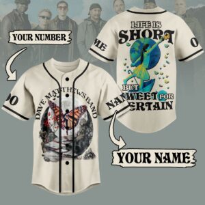 Dave Matthews Band Baseball Jersey For Men Women And Kids Gift for Fans