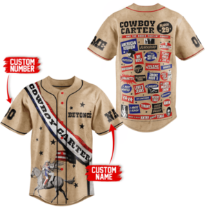 Cowboy Carter Baseball Jersey For Men Women And Kids Gift for Fans