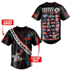 Cowboy Carter Baseball Jersey For Men Women And Kids Gift for Fans 3