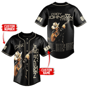 Cody Johnson Baseball Jersey For Men Women And Kids Gift for Fans