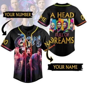 Coldplay Rock Band Baseball Jersey For Men Women And Kids Gift for Fans