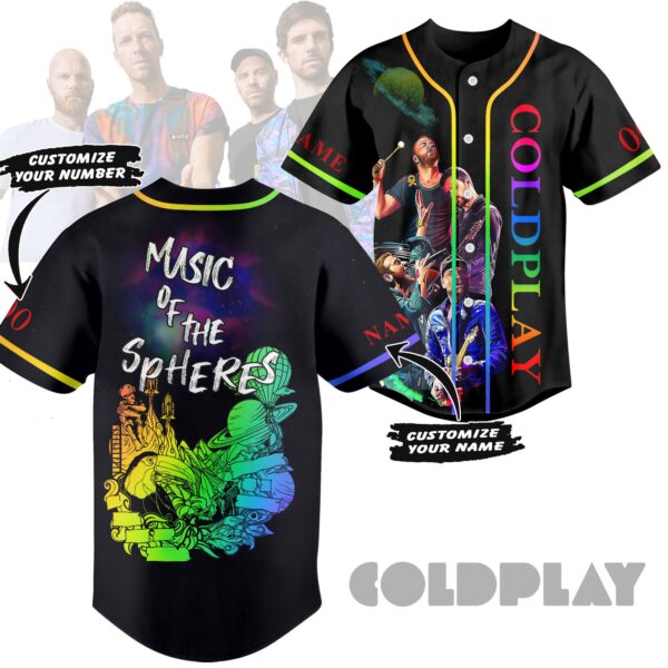 Coldplay Rock Band Baseball Jersey For Men Women And Kids Gift for Fans