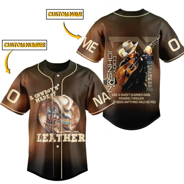 Cody Johnson Baseball Jersey For Men Women And Kids Gift for Fans