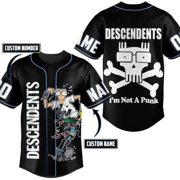 Descendents Baseball Jersey For Men Women And Kids Gift for Fans