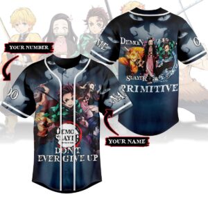 Demon Slayder Baseball Jersey For Men Women And Kids Gift for Fans