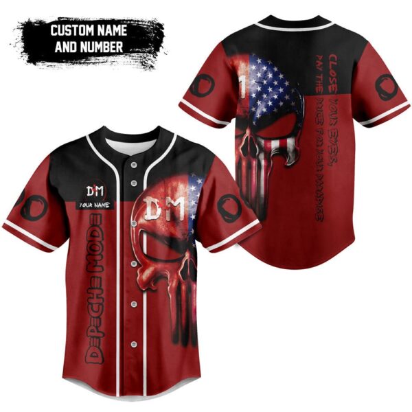 Depeche Mode Baseball Jersey For Men Women And Kids Gift for Fans