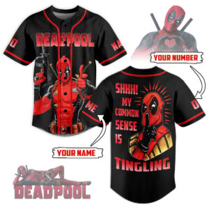 Deadpool Baseball Jersey For Men Women And Kids Gift for Fans