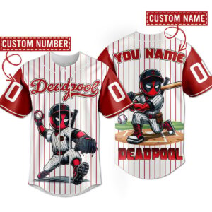 Deadpool & Wolverine Baseball Jersey For Men Women And Kids Gift for Fans