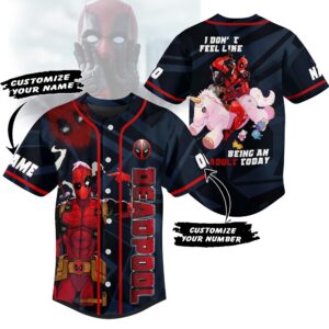 Deadpool Baseball Jersey For Men Women And Kids Gift for Fans