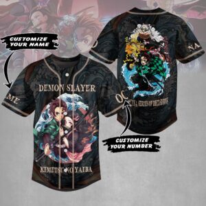 Demon Slayder Baseball Jersey For Men Women And Kids Gift for Fans
