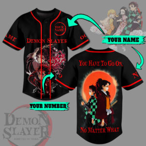 Demon Slayer Baseball Jersey For Men Women And Kids Gift for Fans