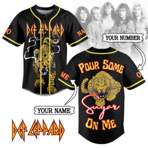 Def Leppard Baseball Jersey For Men Women And Kids Gift for Fans
