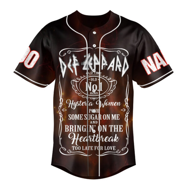 Def Leppard Baseball Jersey For Men Women And Kids Gift for Fans