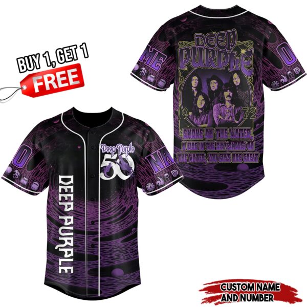 Deep Purple Baseball Jersey For Men Women And Kids Gift for Fans
